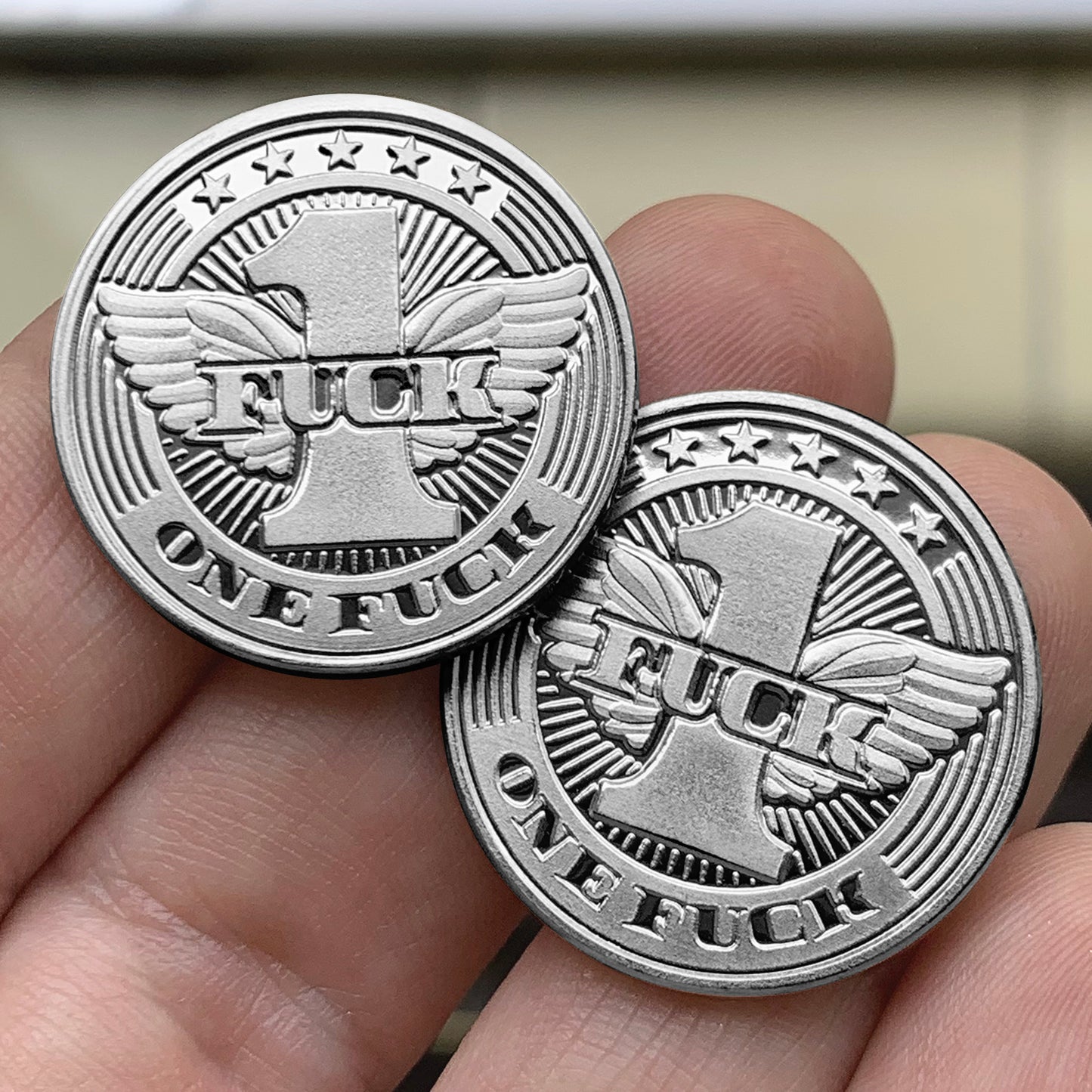 "Flying Fuck" Single Coin