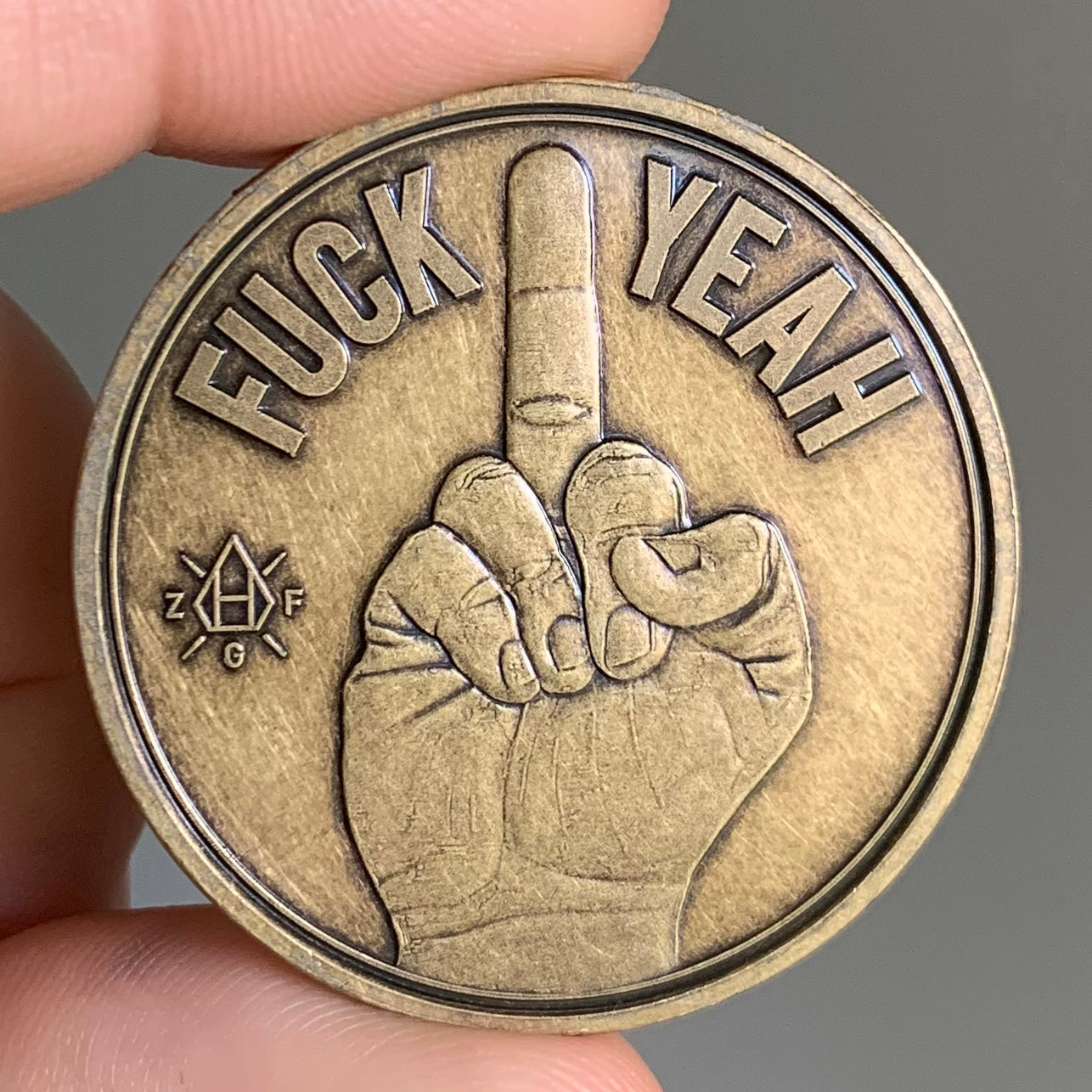 "Bronze" Decision Maker Coin