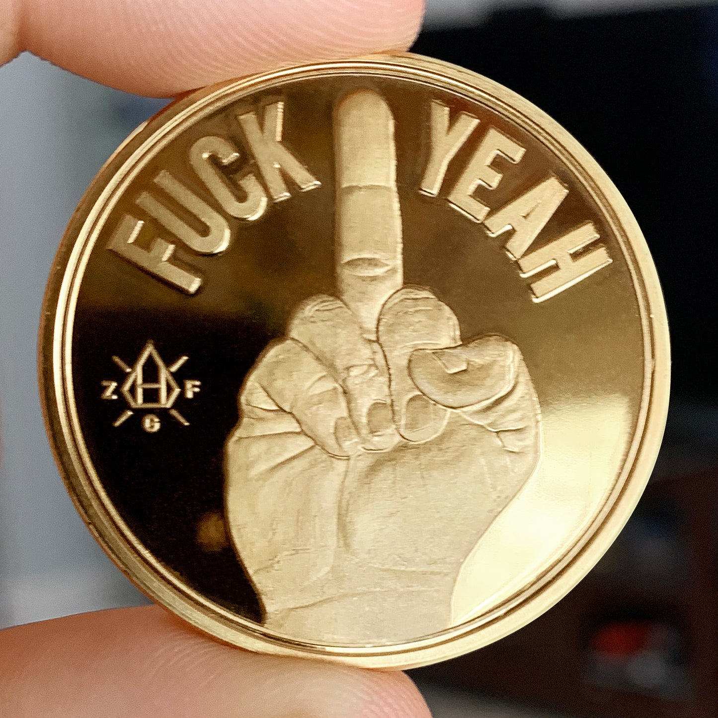 "Gold" Decision Maker Coin