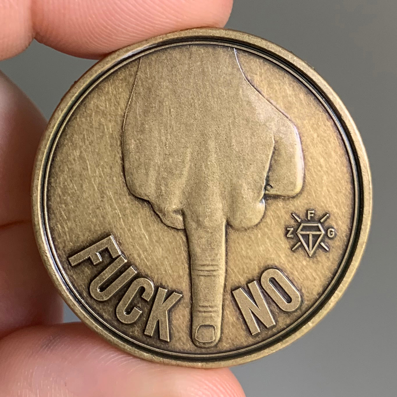"Bronze" Decision Maker Coin