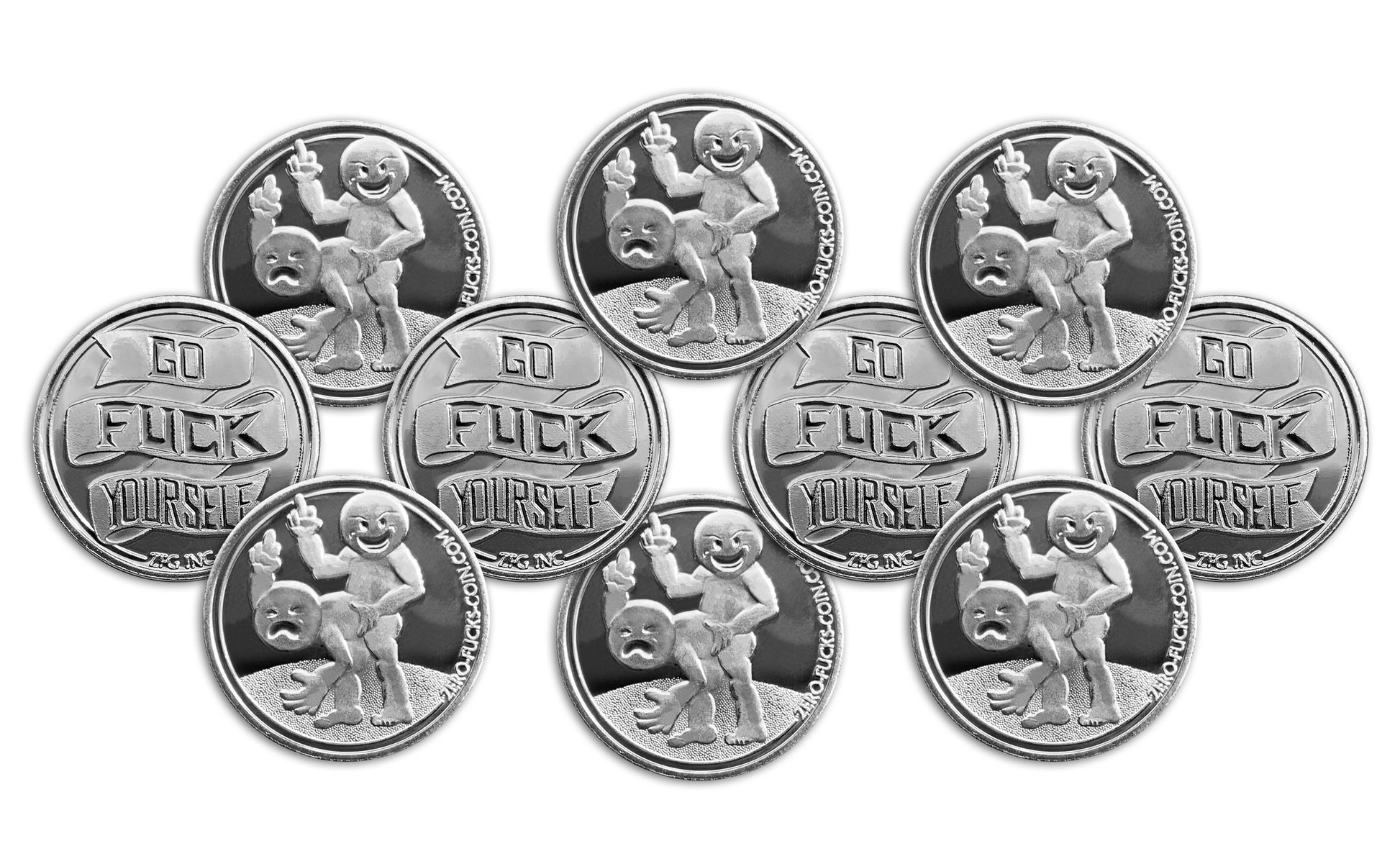 Go Fuck Yourself Coins - Zerofuckscoin.com
