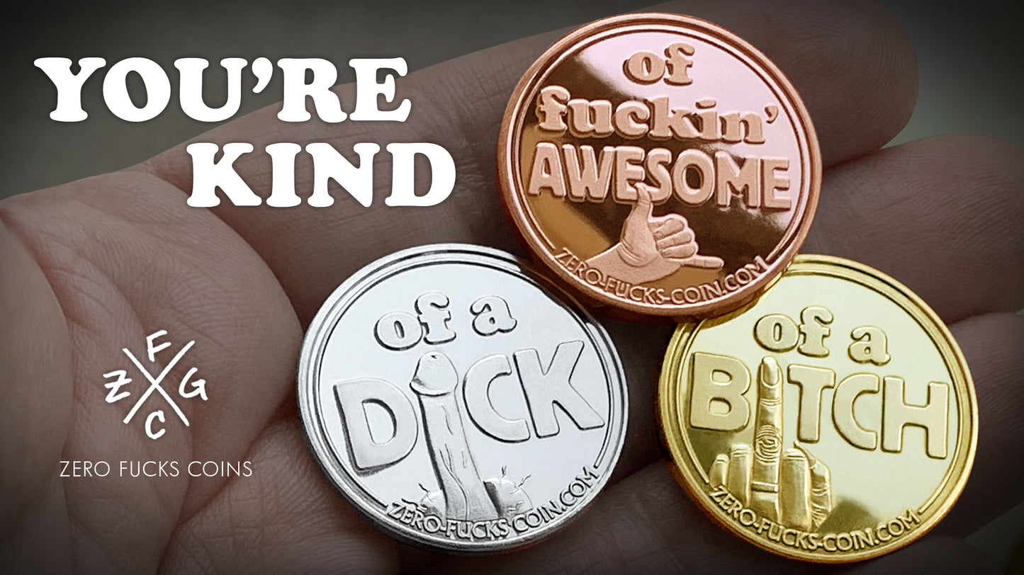 All 3 You're Kind Coins ZFG Inc