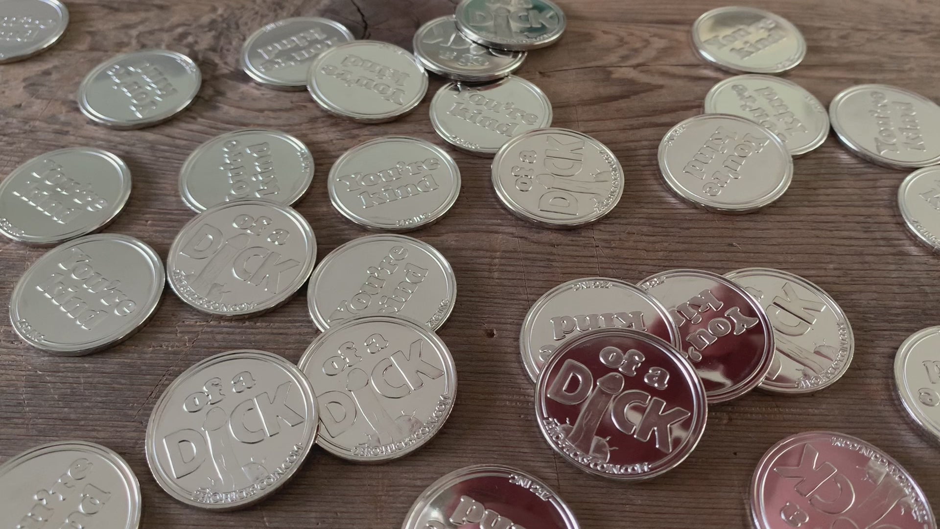 You're kind of a Dick zero fucks coin