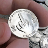 0fuckscoin.com - Zero Fucks Coin - 0 Fucks Coin - Middle Finger Coin