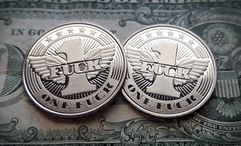 "Flying Fuck" Single Coin