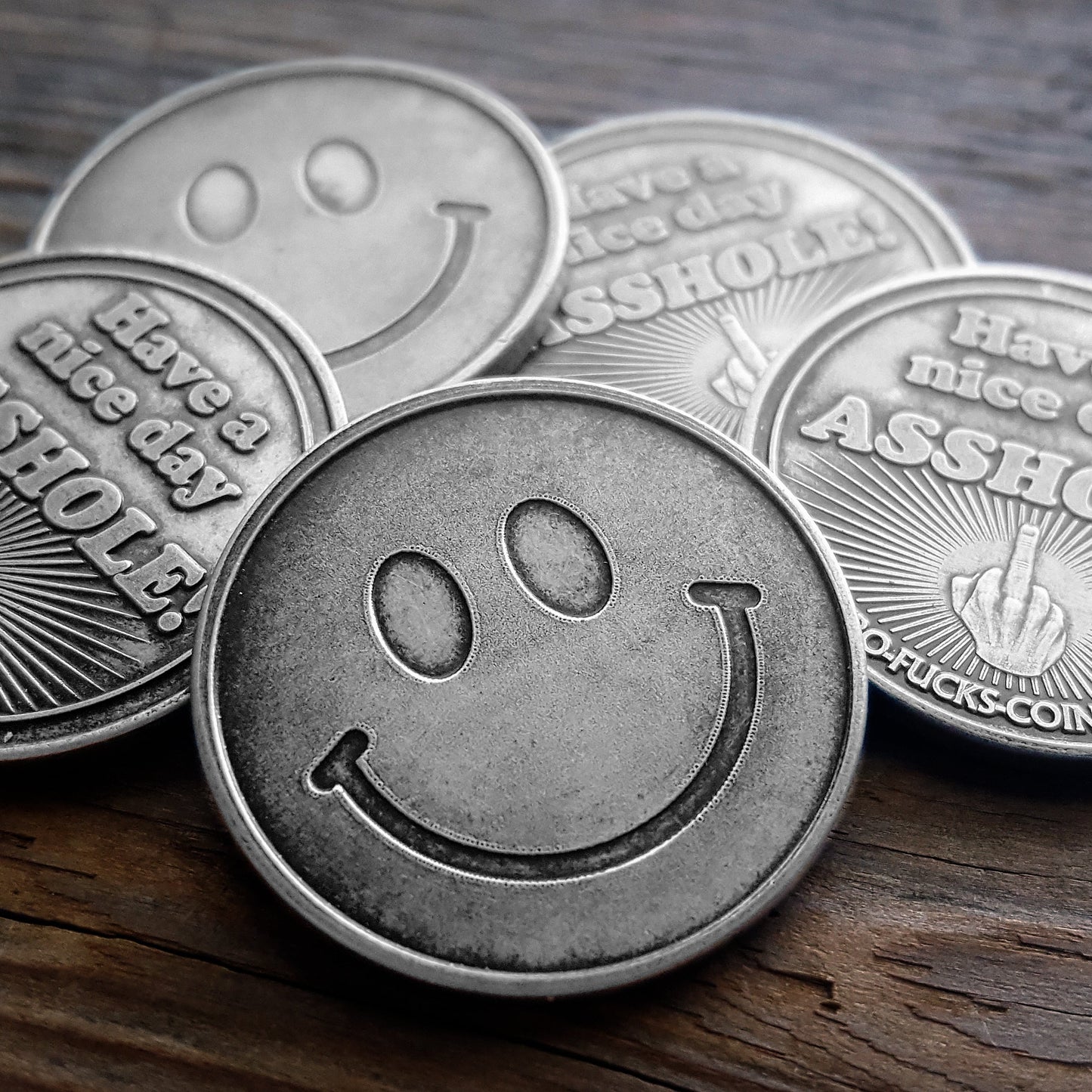 give someone a nice day coins, smile coins