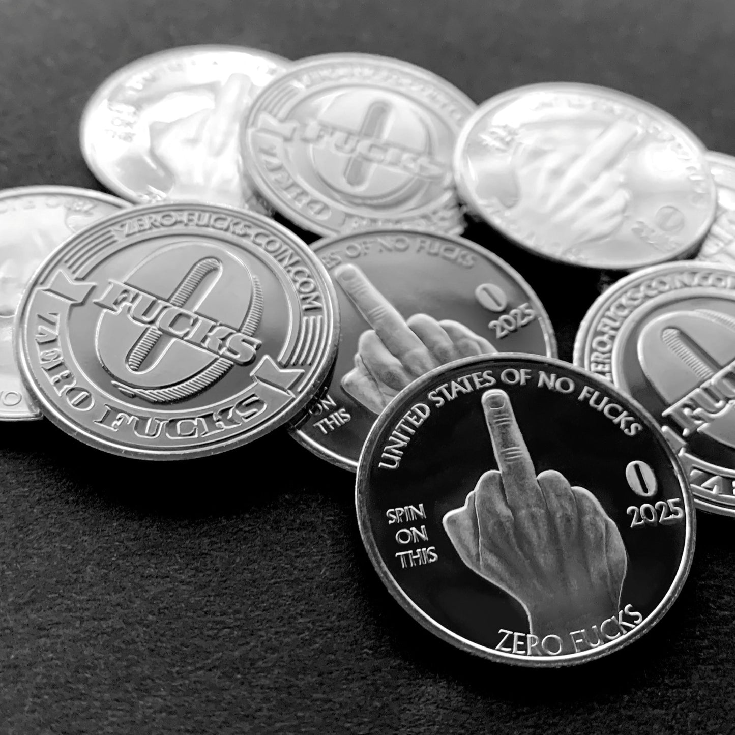 "The Finger" Single Coin