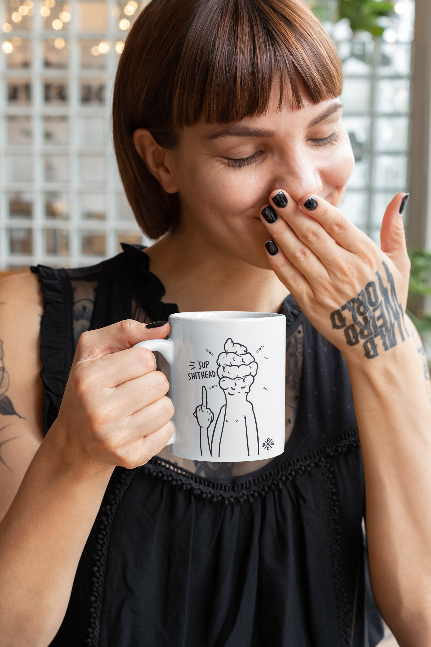 "'Sup Shithead" Coffee Mug