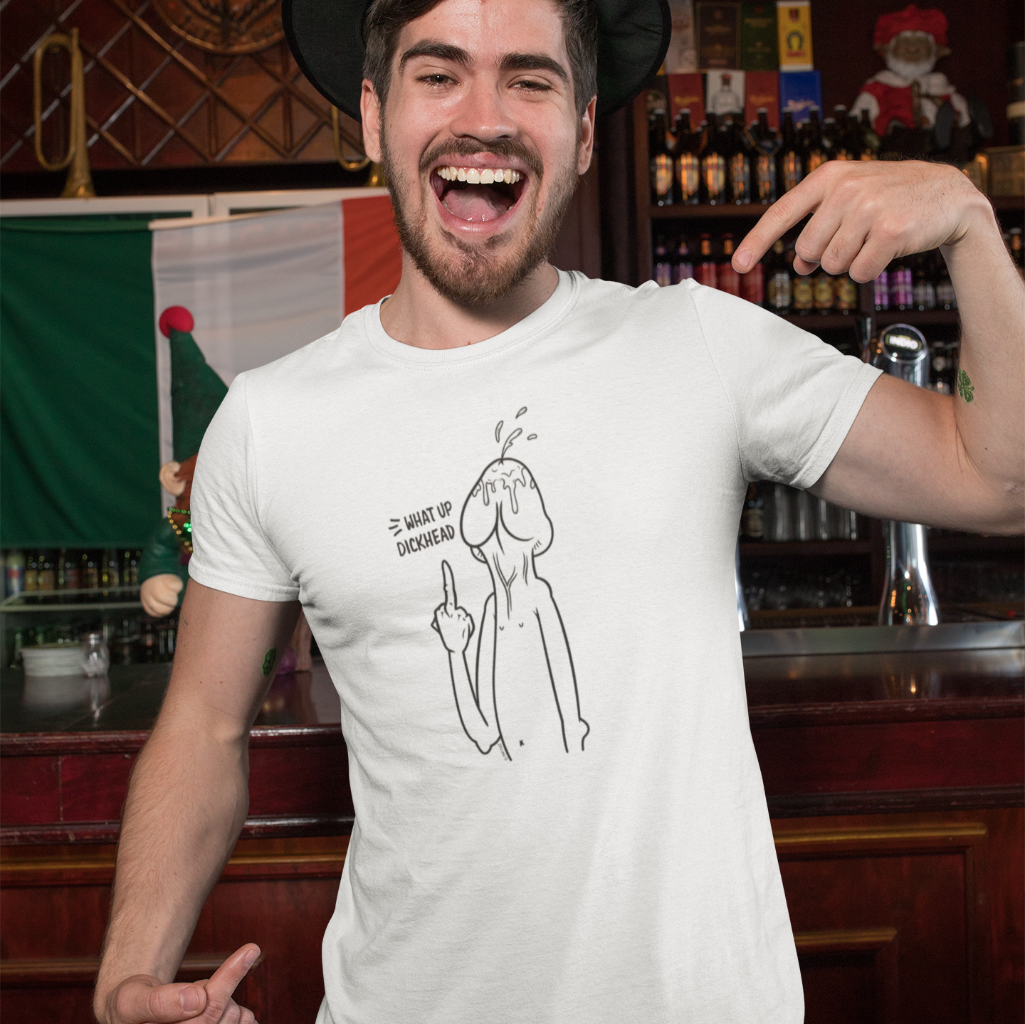 What Up "Dickhead" T-Shirt