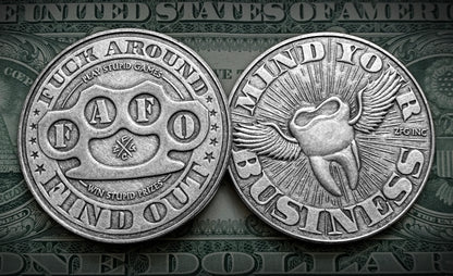 "F.A.F.O." Fuck Around & Find Out Coin