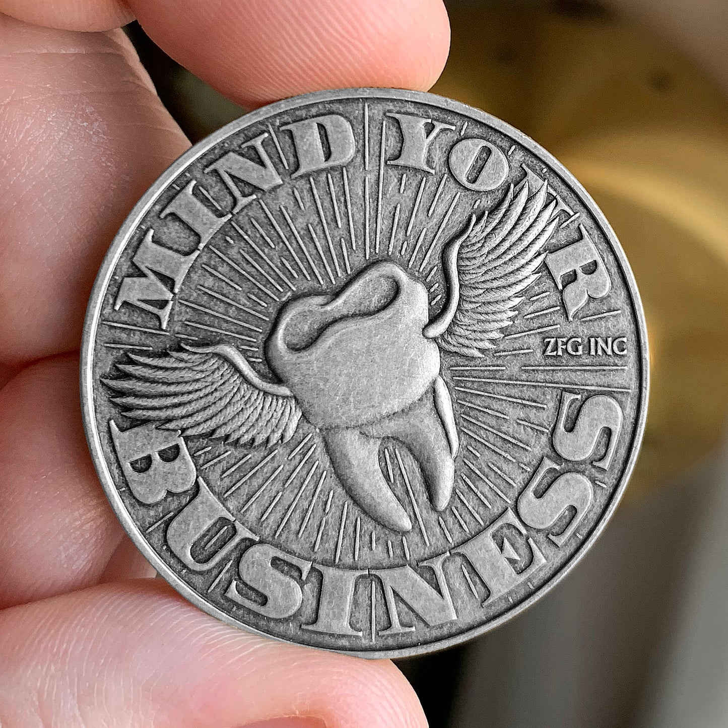 "F.A.F.O." Fuck Around & Find Out Coin