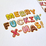 "Merry Fuckin' Christmas" Cards (10-Pack)