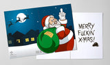 "Merry Fuckin' Christmas" Cards (10-Pack)