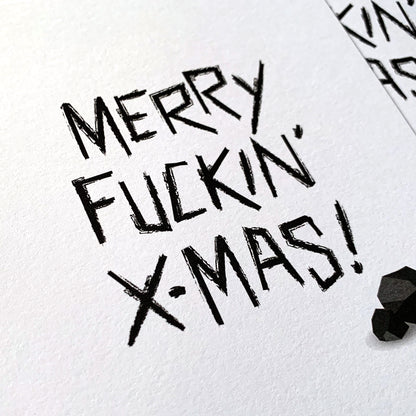 "Merry Fuckin' Christmas" Cards (10-Pack)
