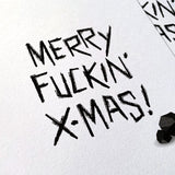 "Merry Fuckin' Christmas" Cards (10-Pack)