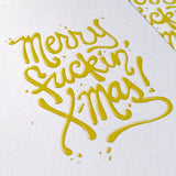 "Merry Fuckin' Christmas" Cards (10-Pack)