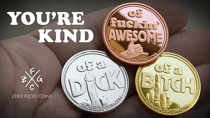 All 3 You're Kind Coins ZFG Inc