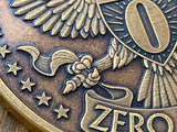 "Bronze" One Fuck/Zero Fucks Decision Maker Coin