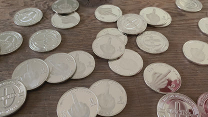 "The Finger" Single Coin