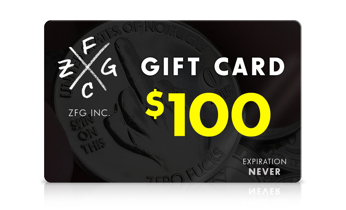 ZFG Inc./Zero Fucks Coin Digital Gift Card