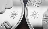 Silver Decision Coin - Zero Fucks Given - Heads or Tails
