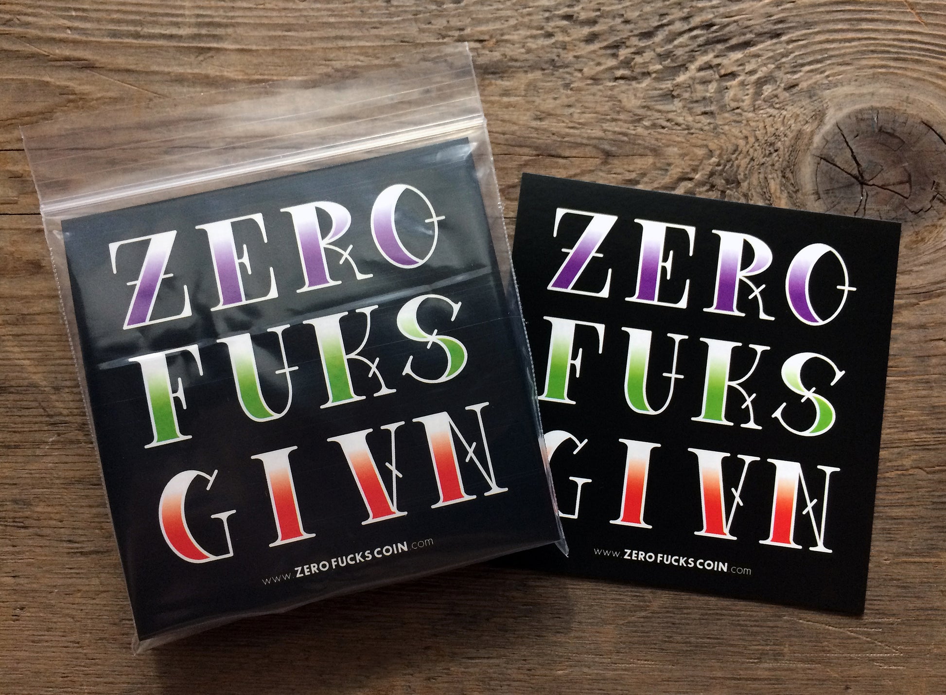 Zero Fucks Given Tat