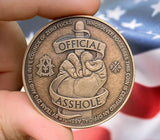 Official Asshole coin Made in the USA