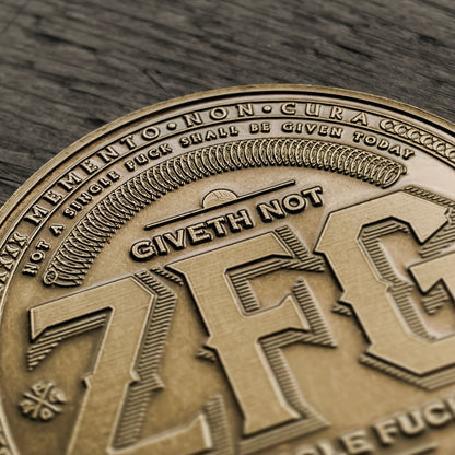 No Fuck Given Today - ZFG Coin