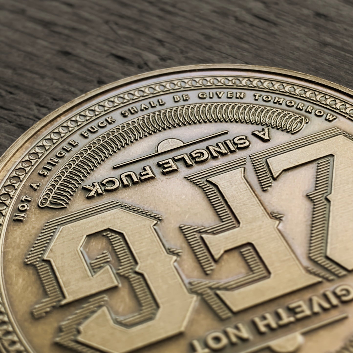 No Fuck Given Tomorrow - I Don't Give A Fuck Coin