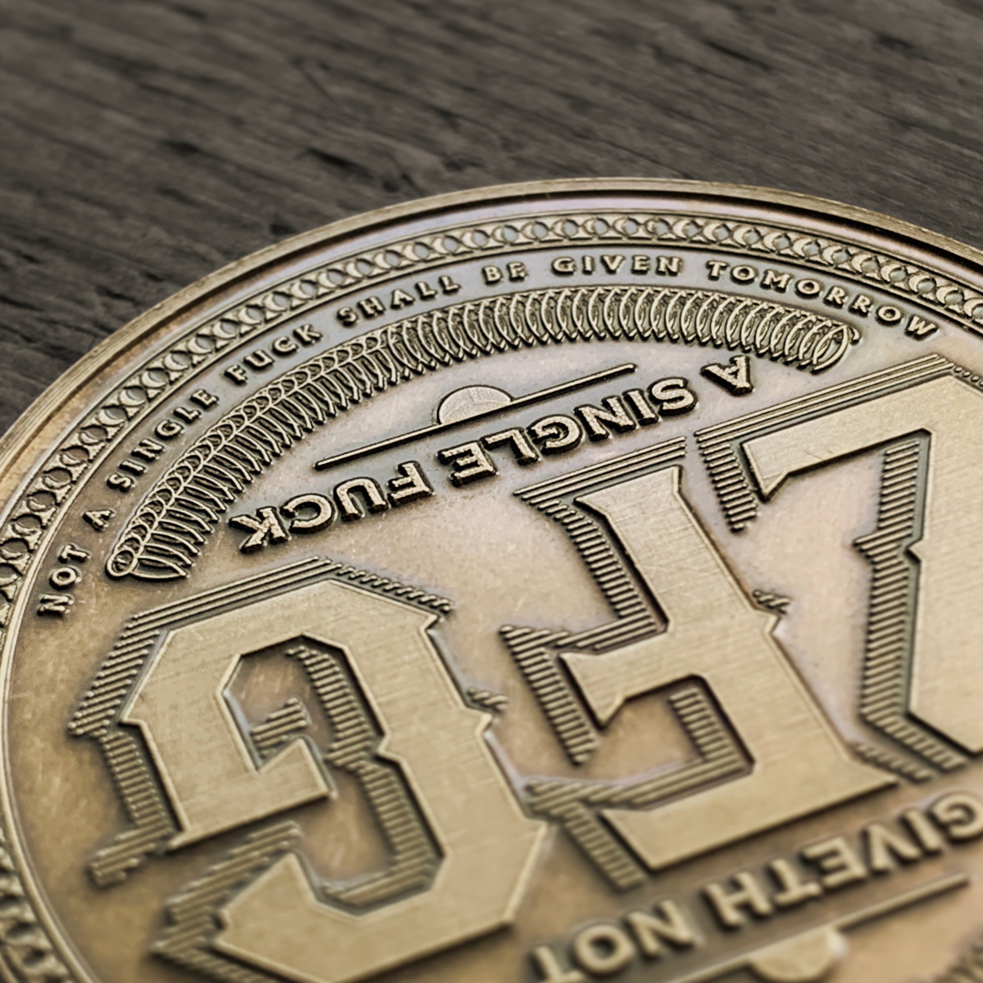 No Fuck Given Tomorrow - I Don't Give A Fuck Coin