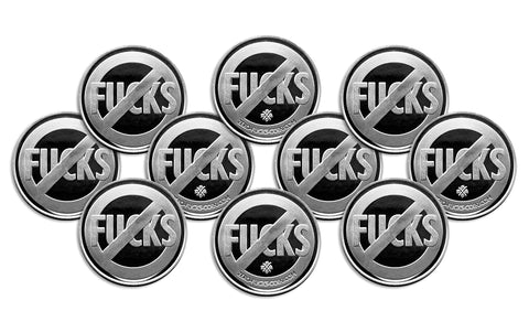 No Fucks Coin - No Fucks Given Coins