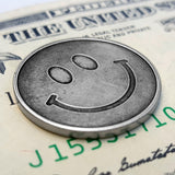 happy smile face coin